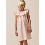 Robe clotilde lin et coton - collection f�tes et mariages rose