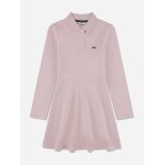 Robe col polo rose