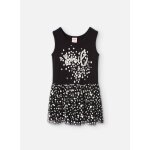 Robe combine sans manches noir