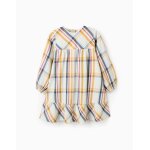 Robe en coton  carreaux brothers & sisters beige clair