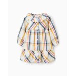 Robe en coton  carreaux brothers & sisters beige clair
