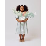 Robe en coton  rayures brothers & sisters vert fonc