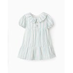 Robe en coton  rayures brothers & sisters vert fonc