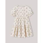 Robe en coton textur - imprim bianca imprim bianca