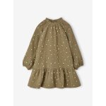 Robe courte fille kaki