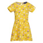 Robe dcontracte coton peppa pig jaune vif
