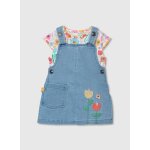 Robe en denim b�b� bleu