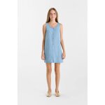 Robe droite lissagi sky blue