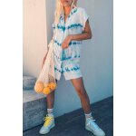 Robe droite nikosgi light blue