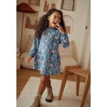 Robe enfant en molleton dina bleu