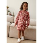 Robe enfant en molleton harmony rose