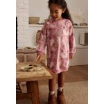 Robe enfant en molleton louisa rose