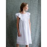 Robe alma - cort�ge arabesque blanc casse