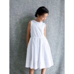 Robe bonnie - cort�ge arabesque blanc casse