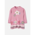 Robe fille imprim� fleurs pink