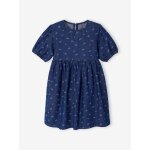 Robe fille manches ballon denim brut Robe fille manches ballon denim brut