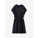 Robe fille avec ouvertures c�t�s anthracite