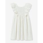 Robe fille simone - cort�ge plume - �cru