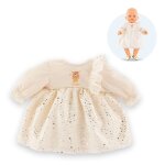 Robe for�t enchant�e pour poupon 36 cm multicolore