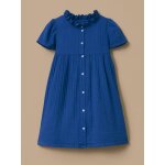 Robe en gaze de coton fille outremer