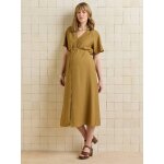 Robe grossesse et allaitement bronze