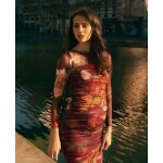 Robe de grossesse et allaitement vanessa multico