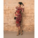 Robe de grossesse et allaitement vanessa multicolore Robe de grossesse et allaitement vanessa multicolore