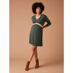 Robe grossesse felicineor manches longues vert sapin