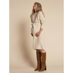 Robe de grossesse en tricot envie de fraise beige