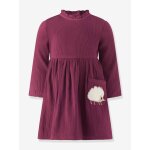 Robe avec h�risson fille happy girls bordeaux