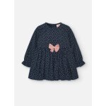 Robe imprim�e � pois avec noeud multicolore