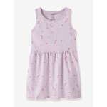 Robe en jersey fille sans manches imprim�e name it mauve