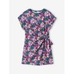 Robe jersey imprim�e vert