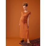 Robe longue grossesse caramel Robe longue grossesse caramel