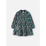 Robe en maille fleurs multicolore