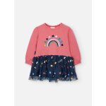 Robe en maille avec imprimé rose Robe en maille avec imprimé rose