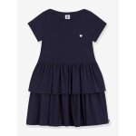 Robe � manches courtes marine