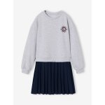 Robe manches longues fille gris