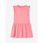 Robe manches à volant fille rose Robe manches à volant fille rose