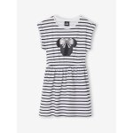 Robe marini�re manches courte minnie ray� marine