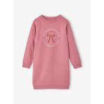 Robe en molleton fille mauve
