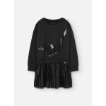 Robe en molleton noir