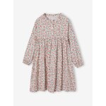 Robe motif all over ouverture boutonnée devant vanille Robe motif all over ouverture boutonnée devant vanille