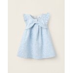 Robe avec motif brillant blanc
