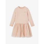 Robe de nol fille bi - matire rose poudr