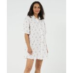 Robe de nuit maternit� et allaitement elinor multicolore