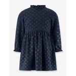 Robe avec pois et paillettes fille happy girls marine