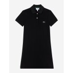Robe polo en piqué noir Robe polo en piqué noir