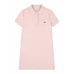 Robe polo en piqué rose Robe polo en piqué rose
