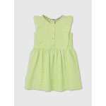 Robe en popeline � carreaux multicolore